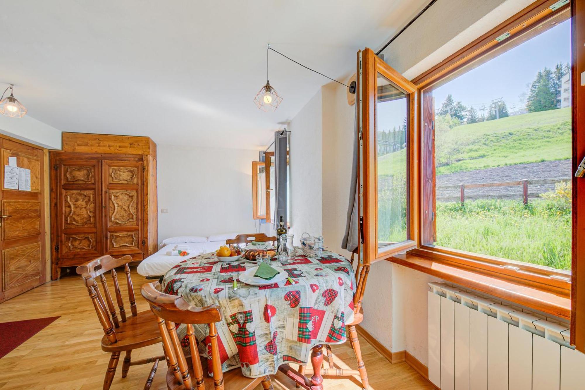 Studio Clotes Ski In - Ski Out - Happy Rentals Oulx Exteriör bild