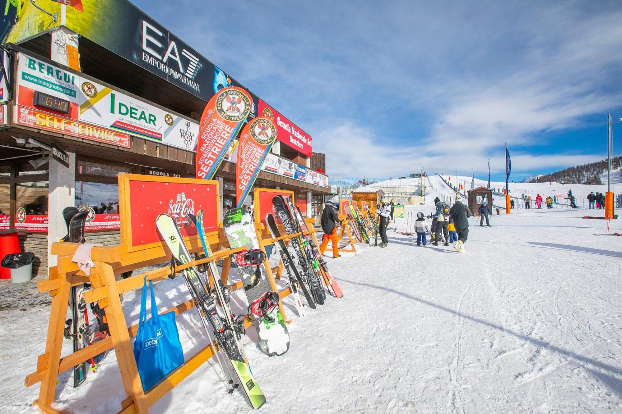 Studio Clotes Ski In - Ski Out - Happy Rentals Oulx Exteriör bild